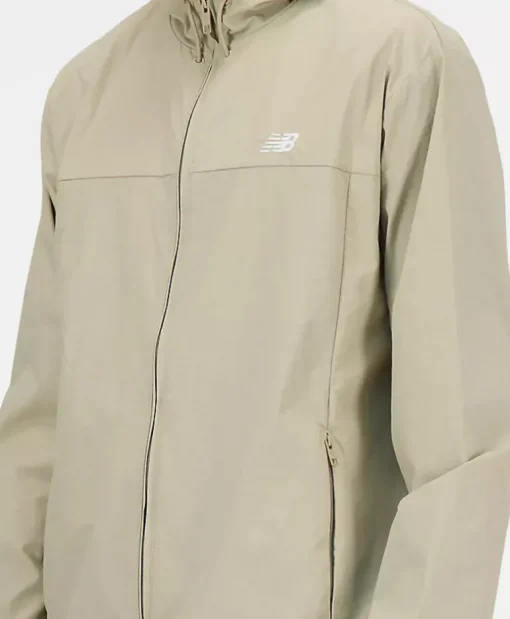 MJ41506 ATHLETICS NB WOVEN JACKET STONEWARE
