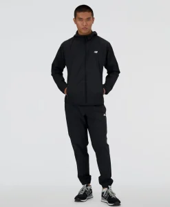 MJ41506 ATHLETICS NB WOVEN JACKET BLACK