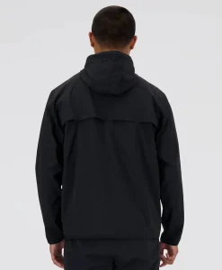 MJ41506 ATHLETICS NB WOVEN JACKET BLACK
