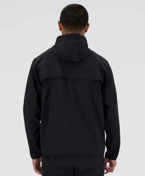 MJ41506 ATHLETICS NB WOVEN JACKET BLACK