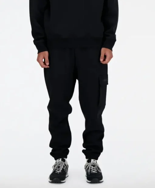 MP41553BK SHIFTED CARGO JOGGER BLACK